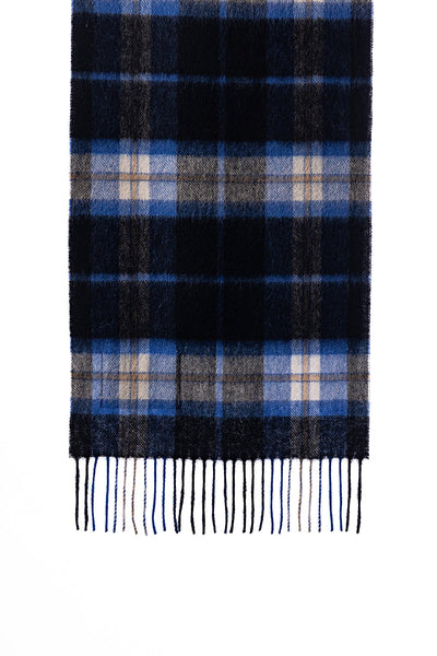 Lucchi Italy Luxury Scarf EC Check Exclusive Iconic Design