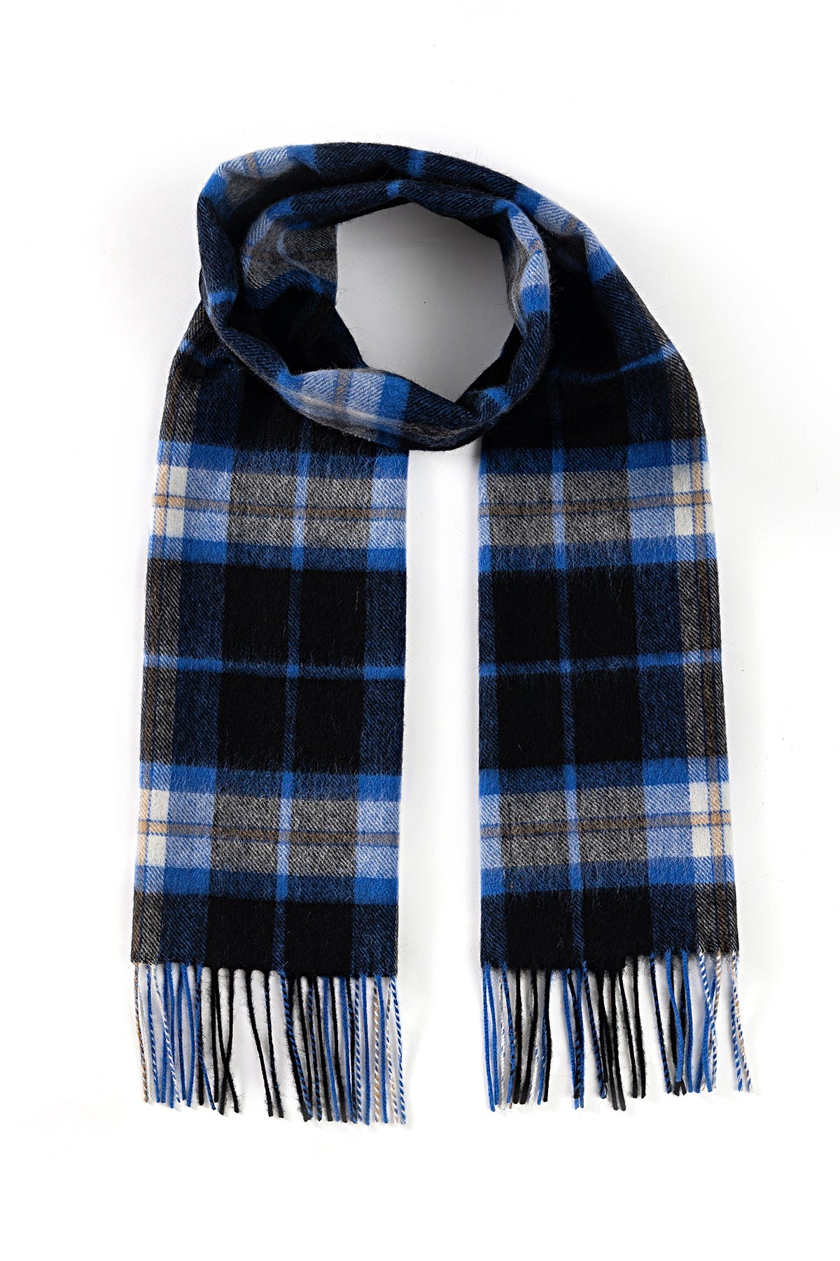 Lucchi Italy Luxury Scarf EC Check Exclusive Iconic Design
