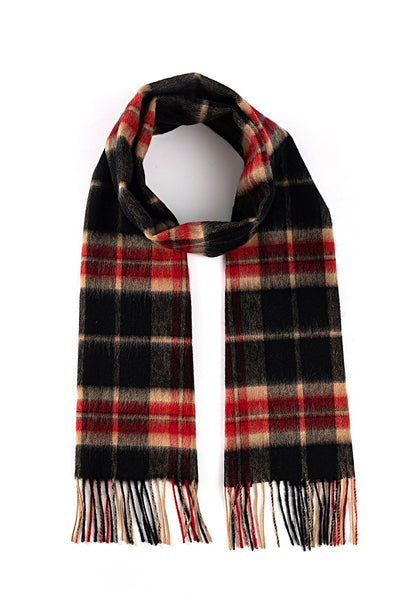 Lucchi Italy Luxury Scarf EC Check Exclusive Iconic Design