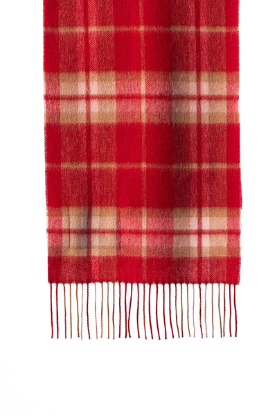 Lucchi Italy Luxury Scarf EC Check Exclusive Iconic Design
