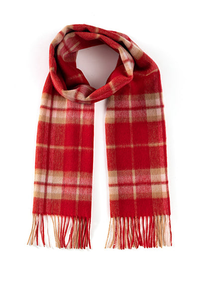 Lucchi Italy Luxury Scarf EC Check Exclusive Iconic Design