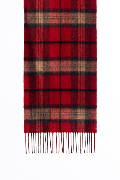 Lucchi Italy Luxury Scarf EC Check Exclusive Iconic Design