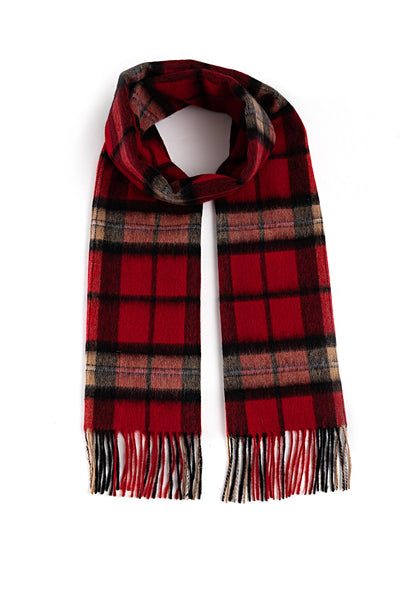 Lucchi Italy Luxury Scarf EC Check Exclusive Iconic Design