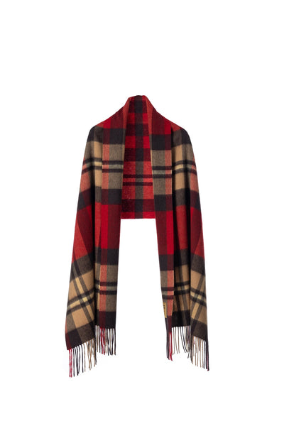 Lucchi Italy Scarf Oversized DC Scott Wrap Luxury