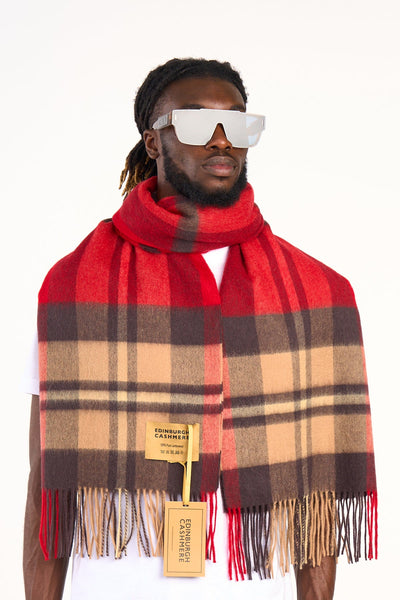 Lucchi Italy Scarf Oversized DC Scott Wrap Luxury
