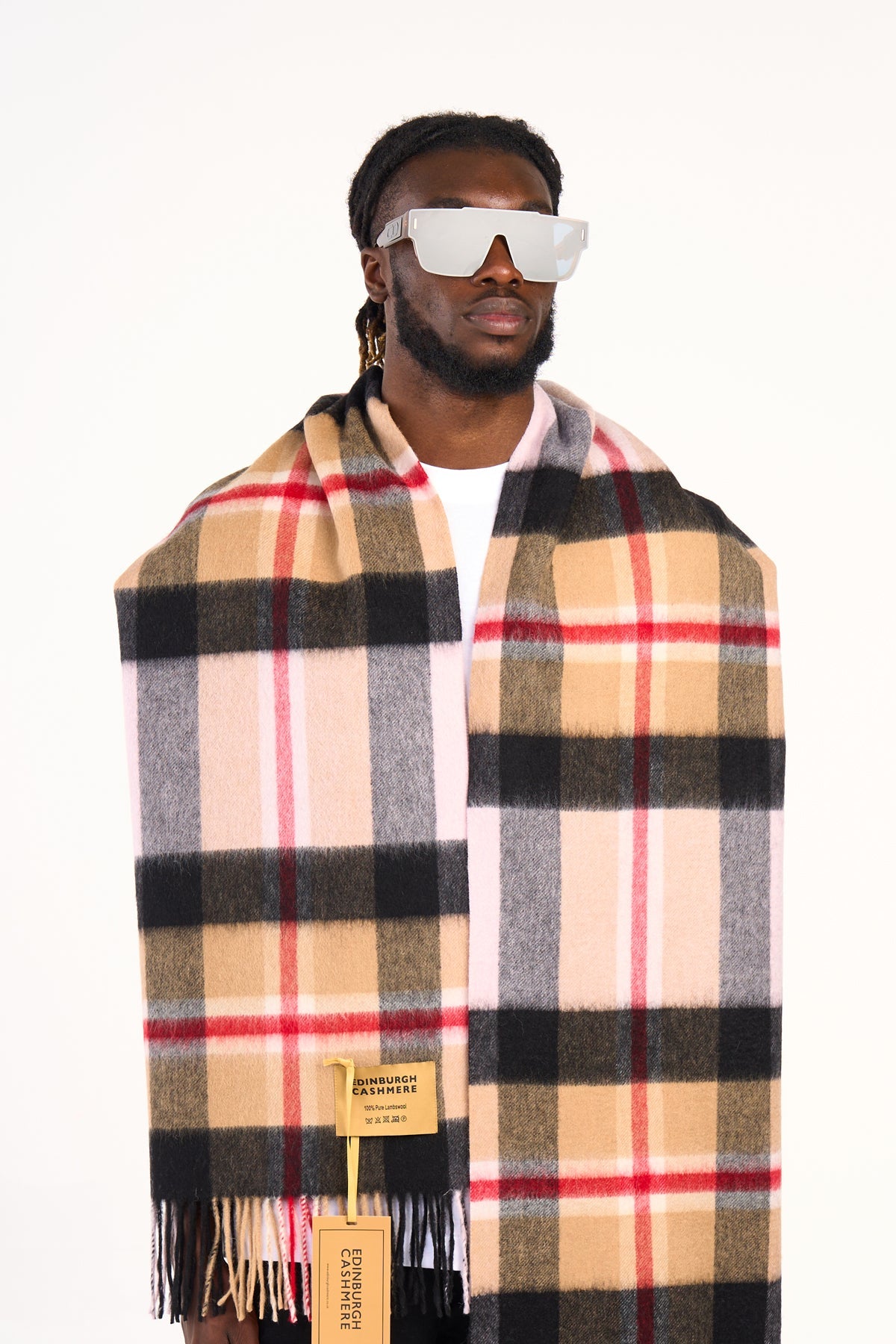 Lucchi Italy Scarf Oversized Wrap DC Scott