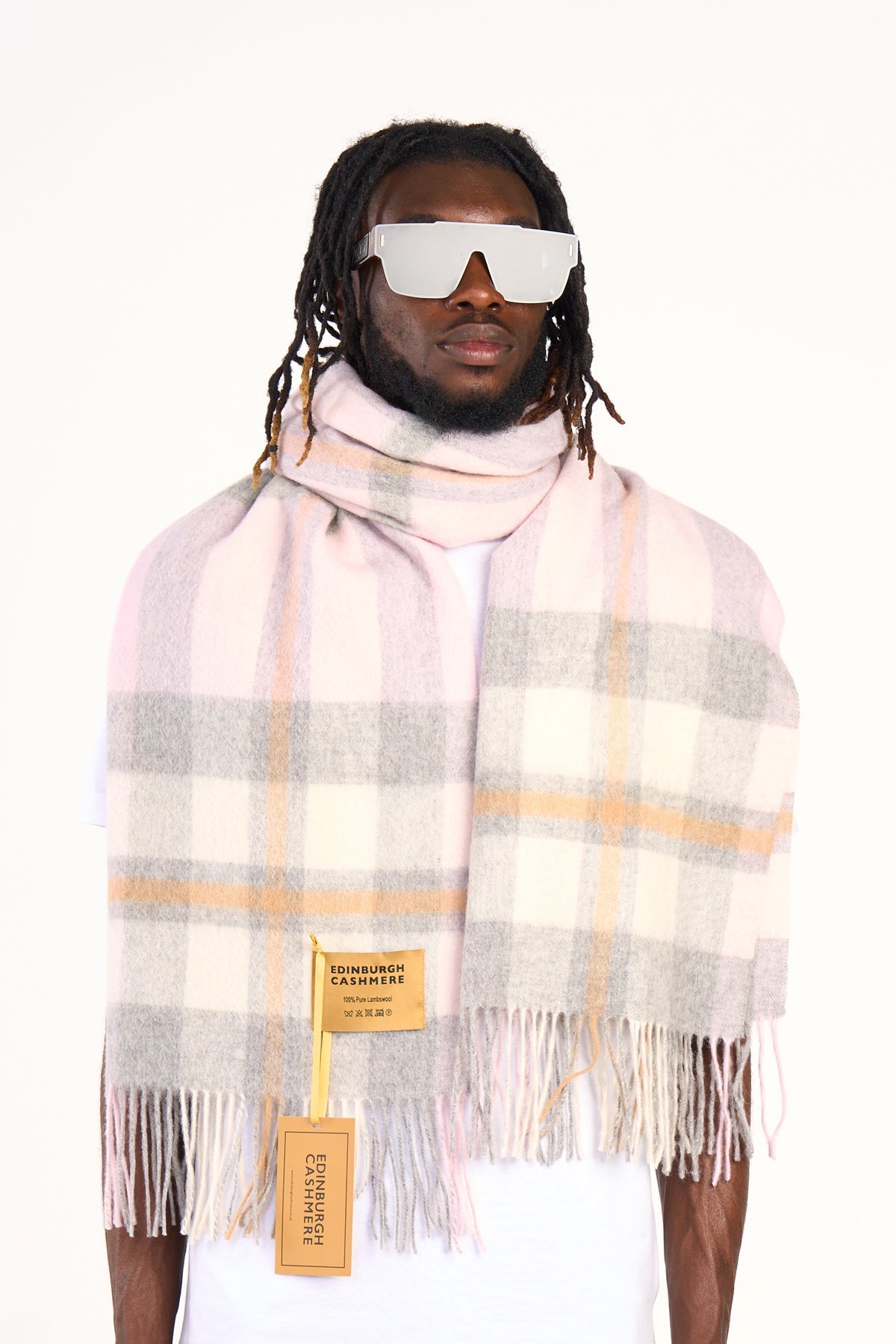 Lucchi Italy Scarf Oversized DC Scott Wrap Luxury