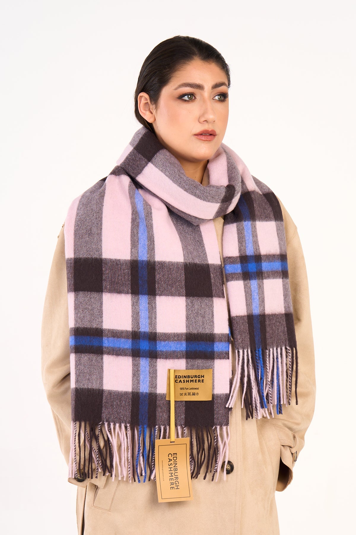 Lucchi Italy Scarf Oversized Wrap DC Scott