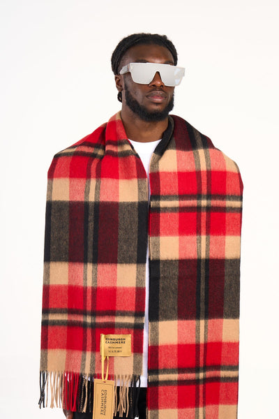 Lucchi Italy Scarf Oversized Wrap DC Scott