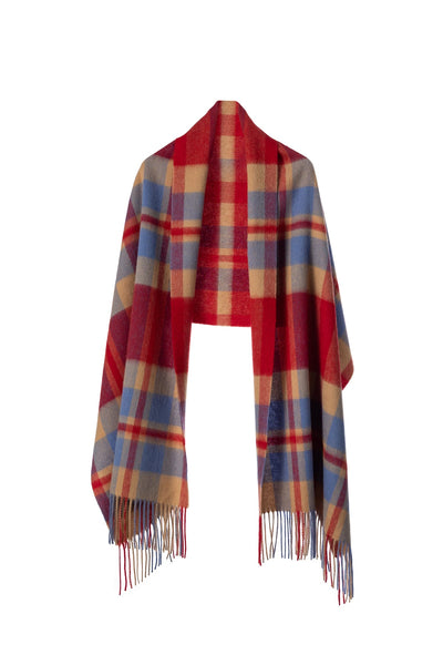 Lucchi Italy Scarf Oversized Wrap DC Scott