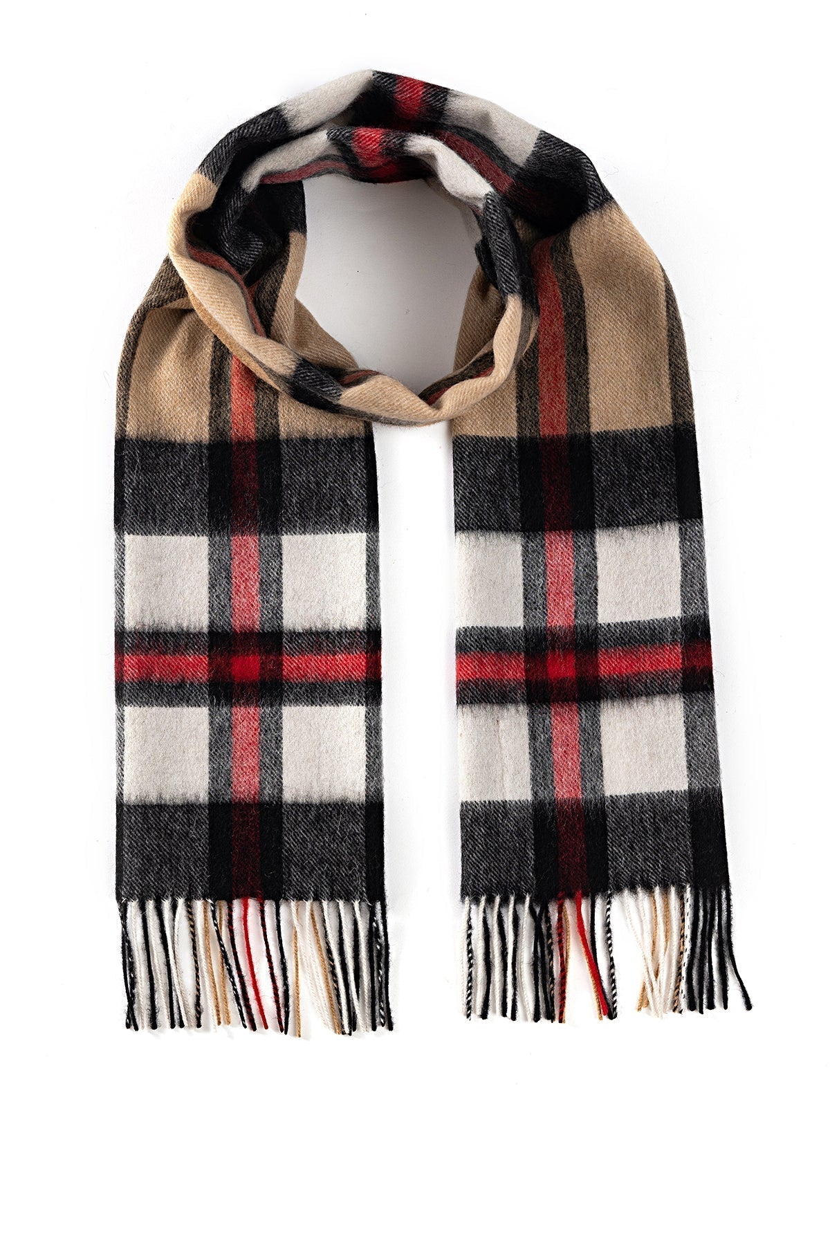 100% Pure Children's Cashmere Scarf Exclusive Design DC Scott