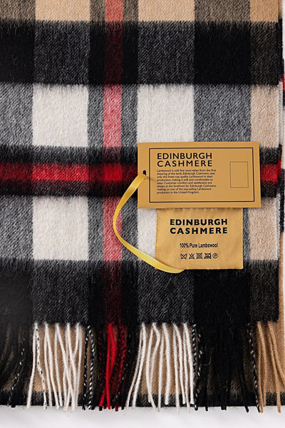 100% Pure Children's Cashmere Scarf Exclusive Design DC Scott