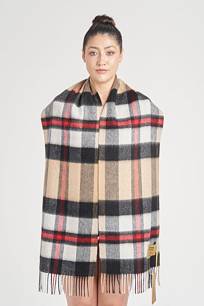Lucchi Italy 100% Pure Cashmere Scarf DC Scott