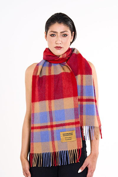 Lucchi Italy Scarf Red DC Scott