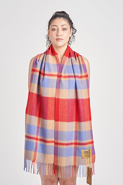 Lucchi Italy Scarf Red DC Scott