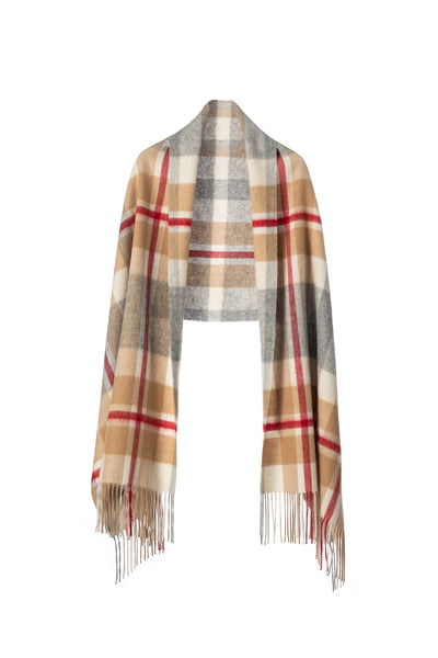 Lucchi Italy Scarf Oversized Wrap Luxury Exclusive DC Scott Design