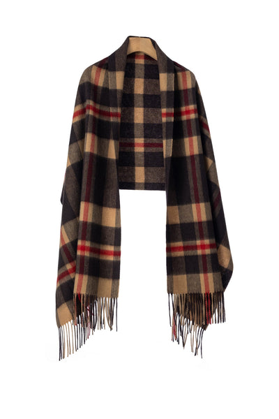 Lucchi Italy Scarf Oversized Wrap DC Scott