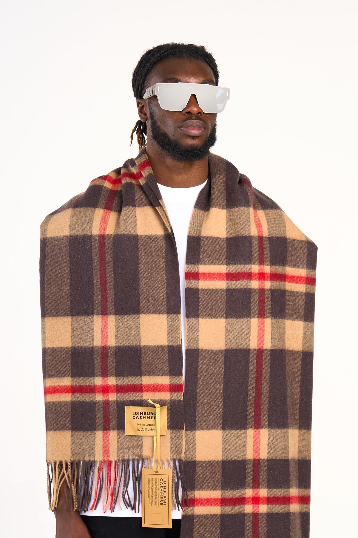 Lucchi Italy Scarf Oversized Wrap DC Scott