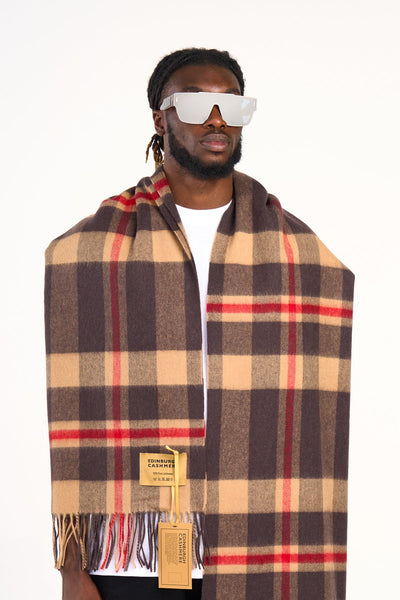 Lucchi Italy Scarf Oversized Wrap DC Scott