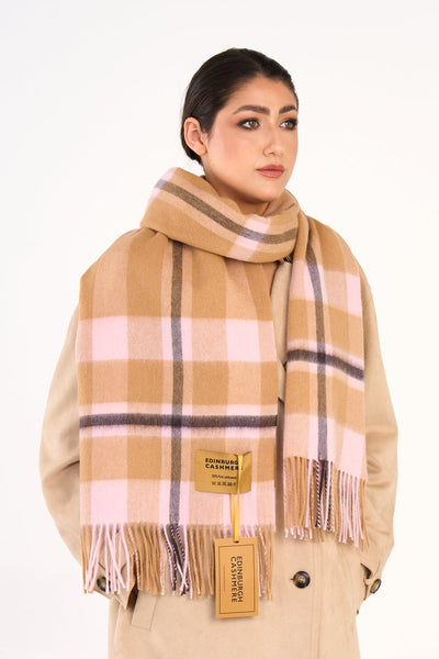 Lucchi Italy Scarf Oversized Wrap Luxury Exclusive DC Scott Design