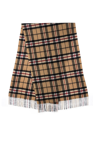 Lucchi Italy Scarf Luxury Exclusive Iconic Design EC Check Oversized