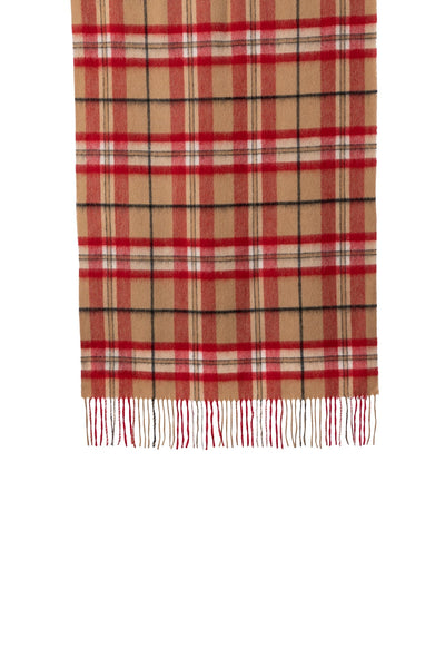 Lucchi Italy Scarf Luxury Exclusive Iconic Design EC Check Oversized
