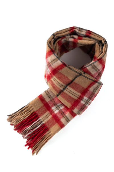 Lucchi Italy Scarf Luxury Exclusive Iconic Design EC Check Oversized