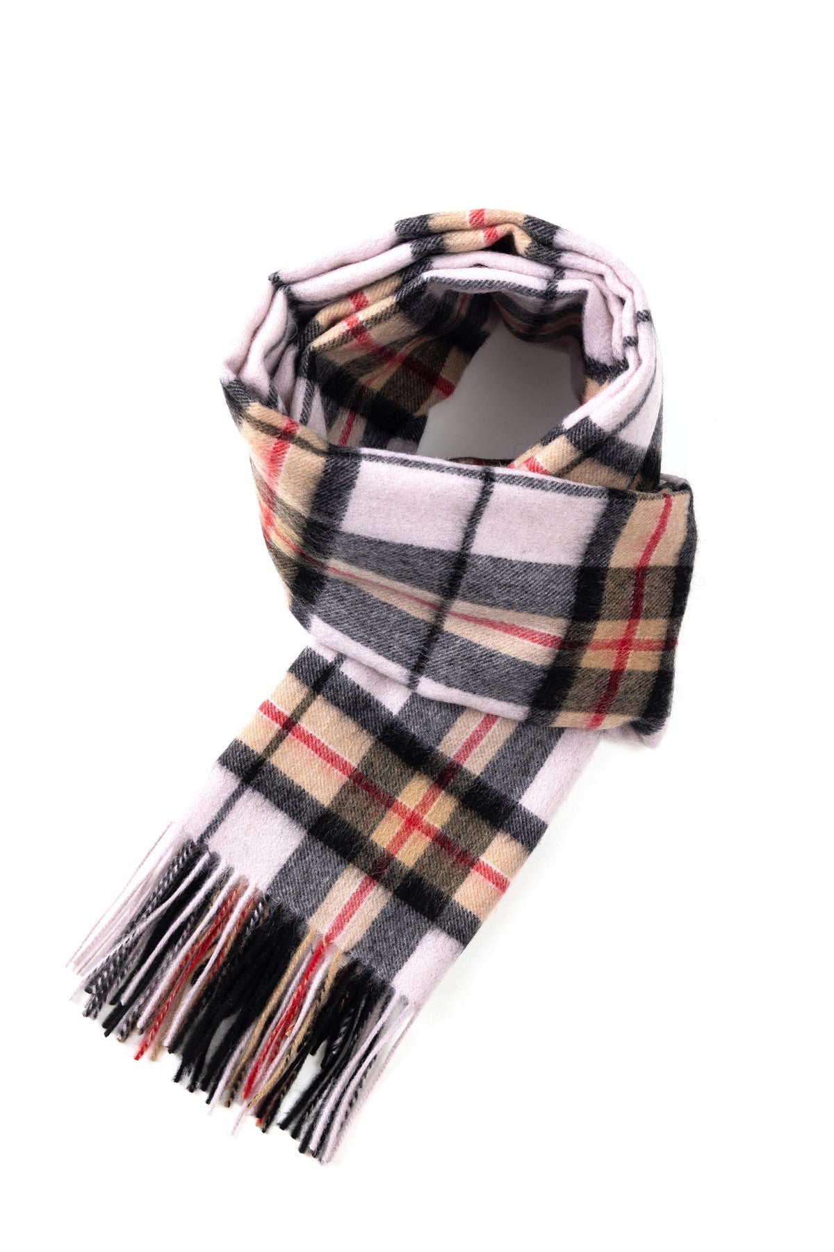 Lucchi Italy Scarf Luxury Exclusive Iconic Design EC Check Oversized