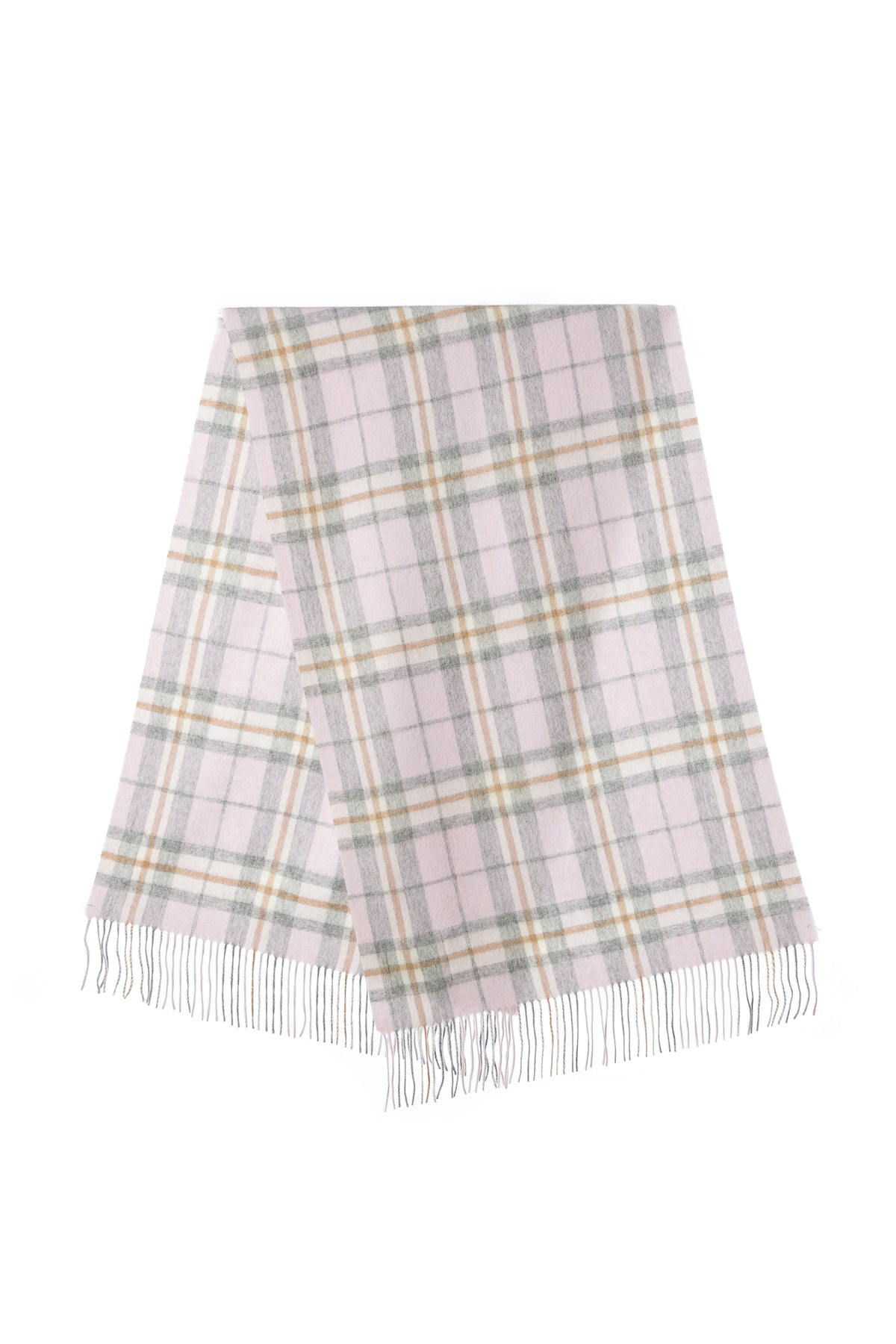 Lucchi Italy Scarf Luxury Exclusive Iconic Design EC Check Oversized