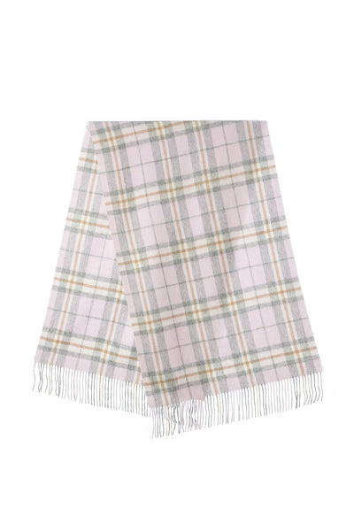 Lucchi Italy Scarf Luxury Exclusive Iconic Design EC Check Oversized