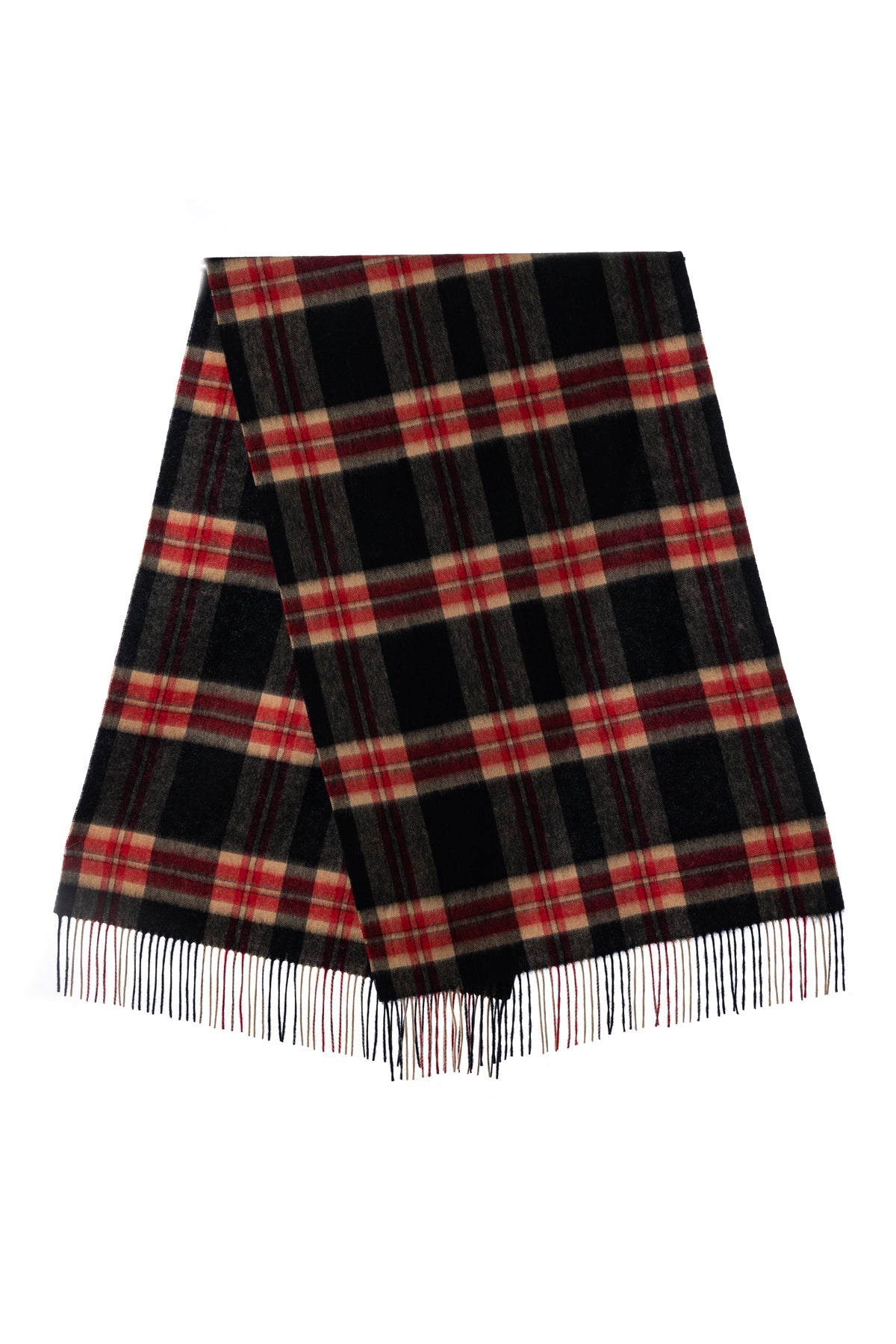 Lucchi Italy Scarf Luxury Exclusive Iconic Design EC Check Oversized