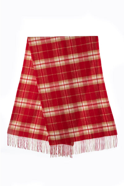 Lucchi Italy Scarf Luxury Exclusive Iconic Design EC Check Oversized