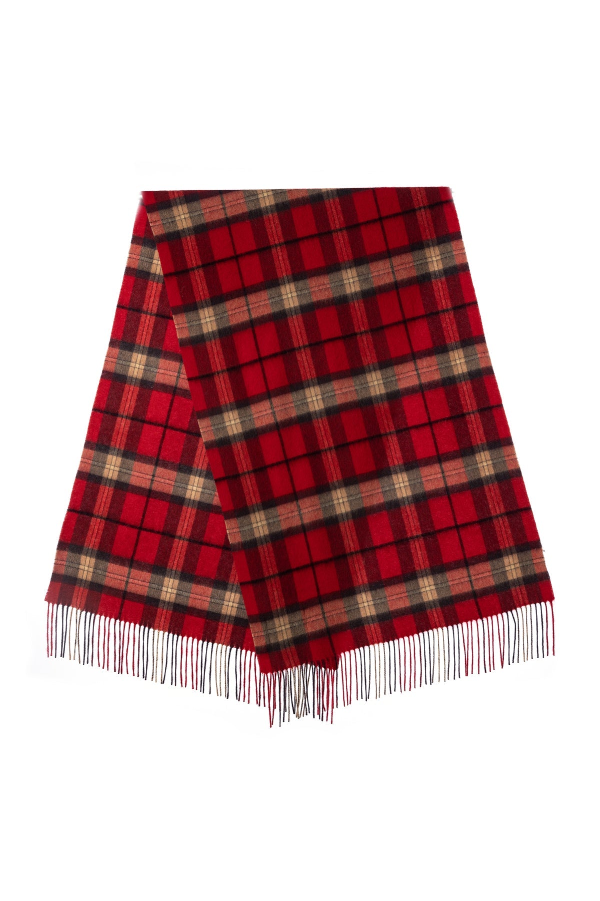 Lucchi Italy Scarf Luxury Exclusive Iconic Design EC Check Oversized