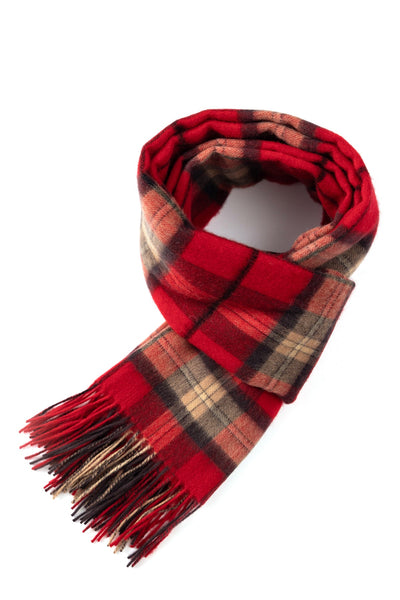 Lucchi Italy Scarf Luxury Exclusive Iconic Design EC Check Oversized