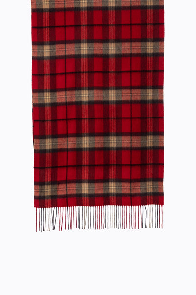 Lucchi Italy Scarf Luxury Exclusive Iconic Design EC Check Oversized