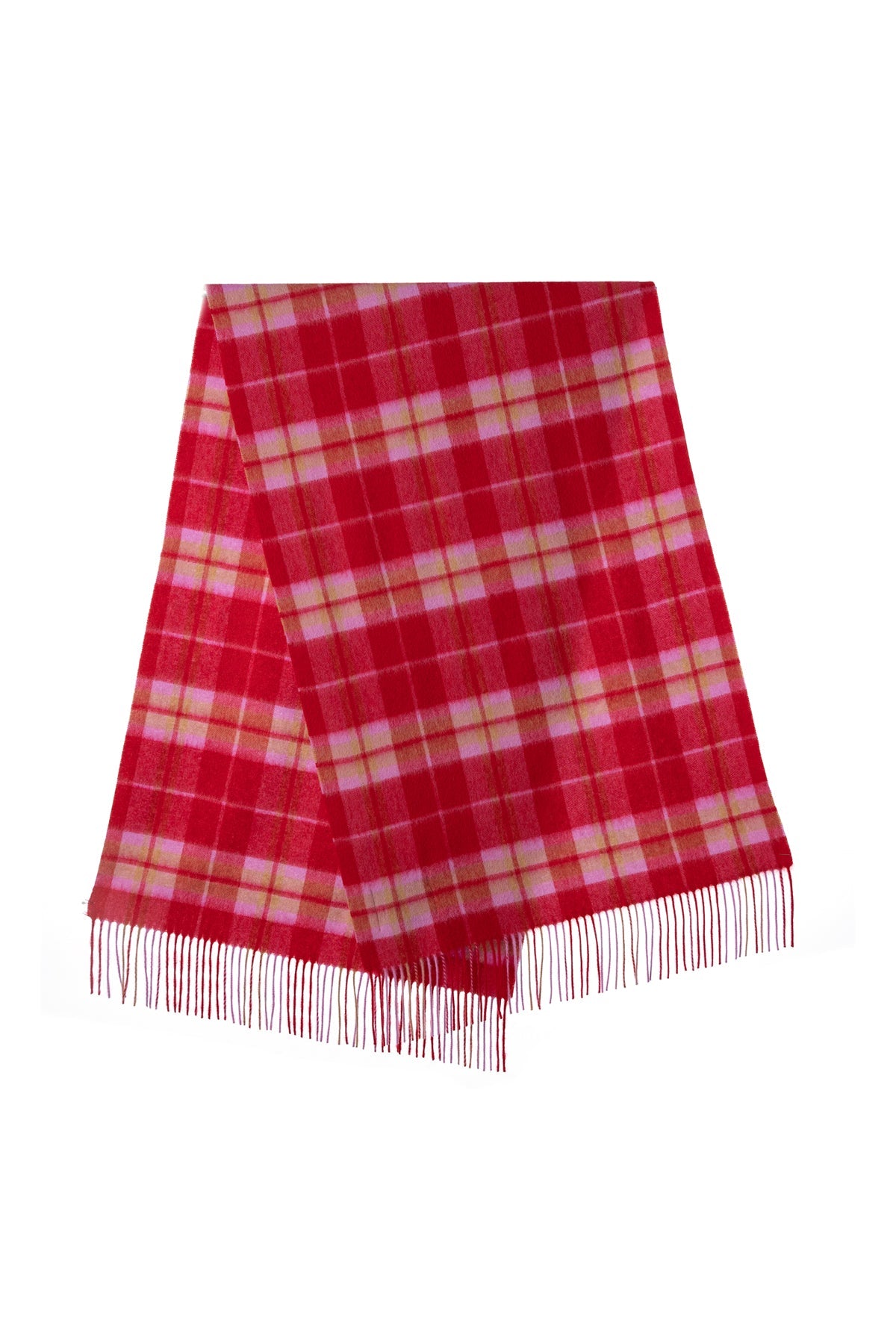 Lucchi Italy Scarf Luxury Exclusive Iconic Design EC Check Oversized