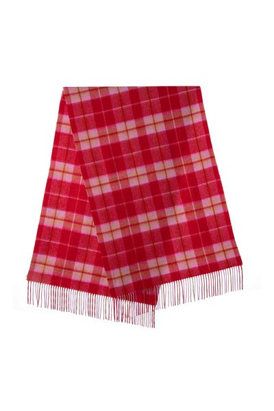 Lucchi Italy Scarf Luxury Exclusive Iconic Design EC Check Oversized