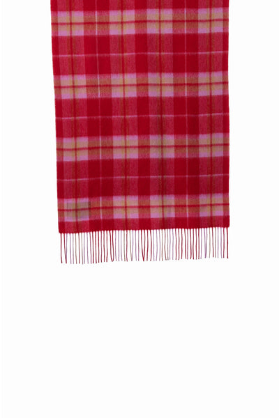 Lucchi Italy Scarf Luxury Exclusive Iconic Design EC Check Oversized