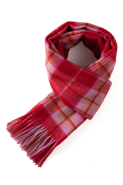 Lucchi Italy Scarf Luxury Exclusive Iconic Design EC Check Oversized