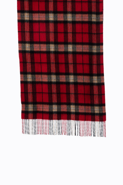 Lucchi Italy Scarf Luxury Exclusive Iconic Design EC Check Oversized