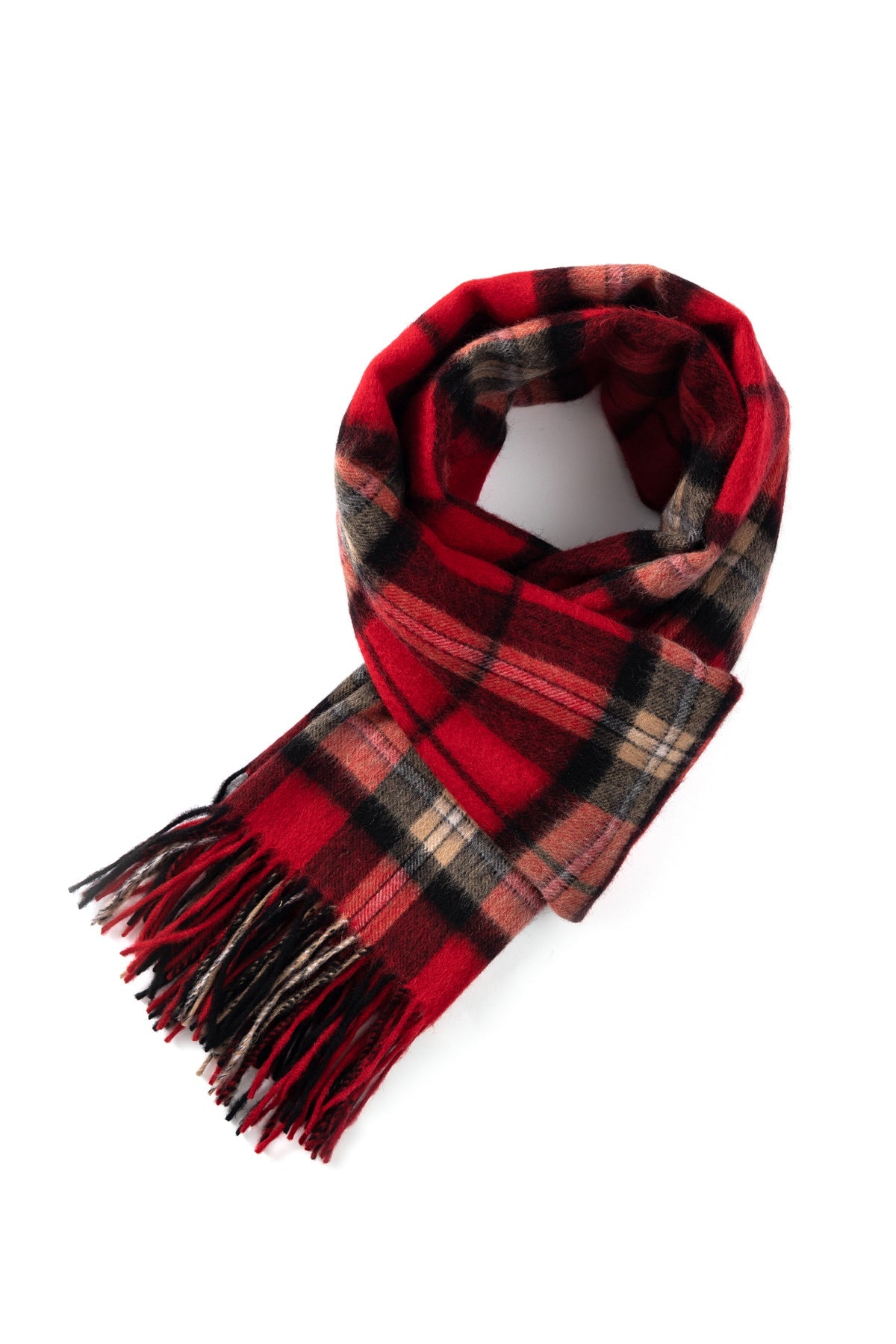 Lucchi Italy Scarf Luxury Exclusive Iconic Design EC Check Oversized