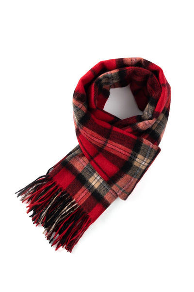Lucchi Italy Scarf Luxury Exclusive Iconic Design EC Check Oversized