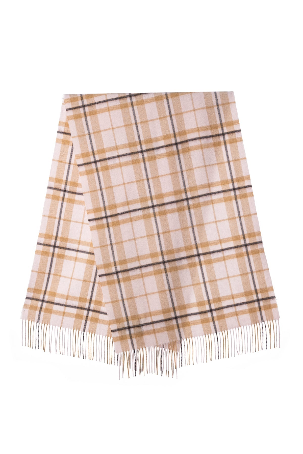 Lucchi Italy Scarf Luxury Exclusive Iconic Design EC Check Oversized