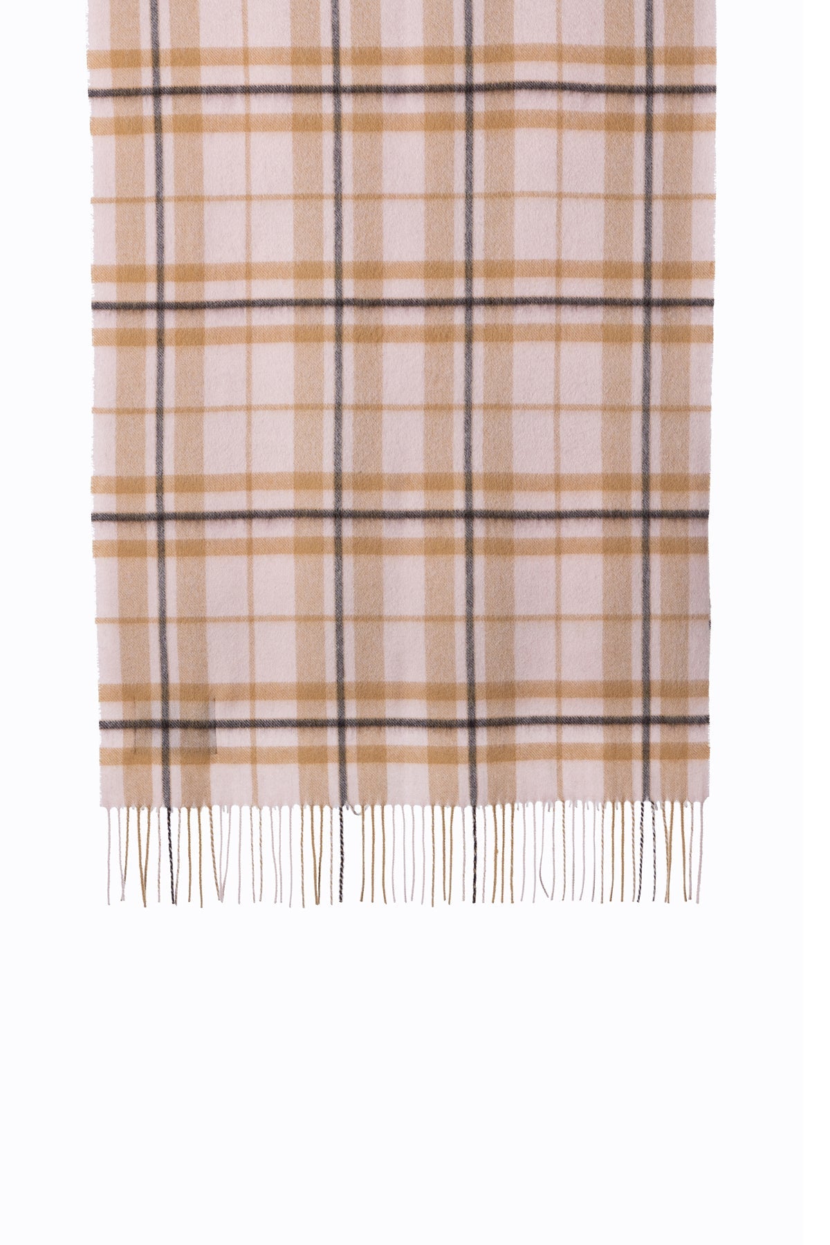 Lucchi Italy Scarf Luxury Exclusive Iconic Design EC Check Oversized