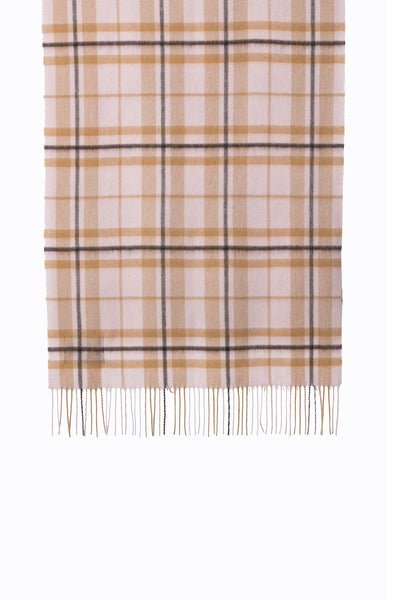 Lucchi Italy Scarf Luxury Exclusive Iconic Design EC Check Oversized