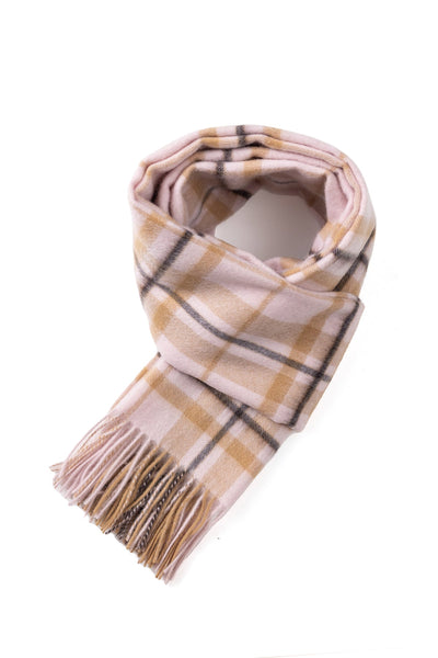 Lucchi Italy Scarf Luxury Exclusive Iconic Design EC Check Oversized