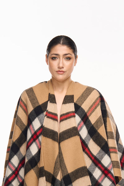 Lucchi Italy Poncho Designer Exclusive DC Scott