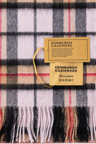 Lucchi Italy Luxury Cape/Poncho EC Check Exclusive Iconic Design