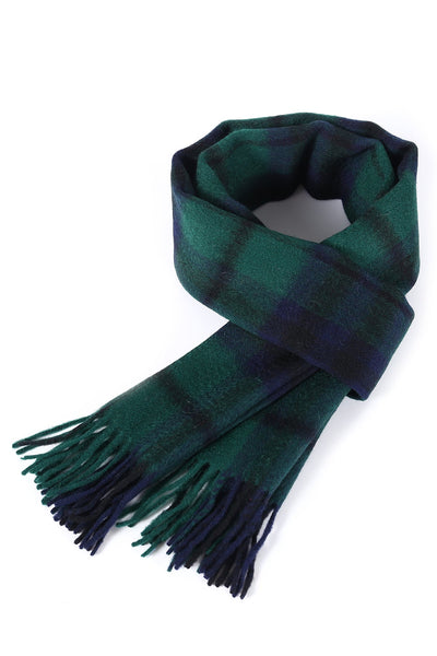 Lucchi Italy Scarves Black Watch Clan 100% Pure Lambswool