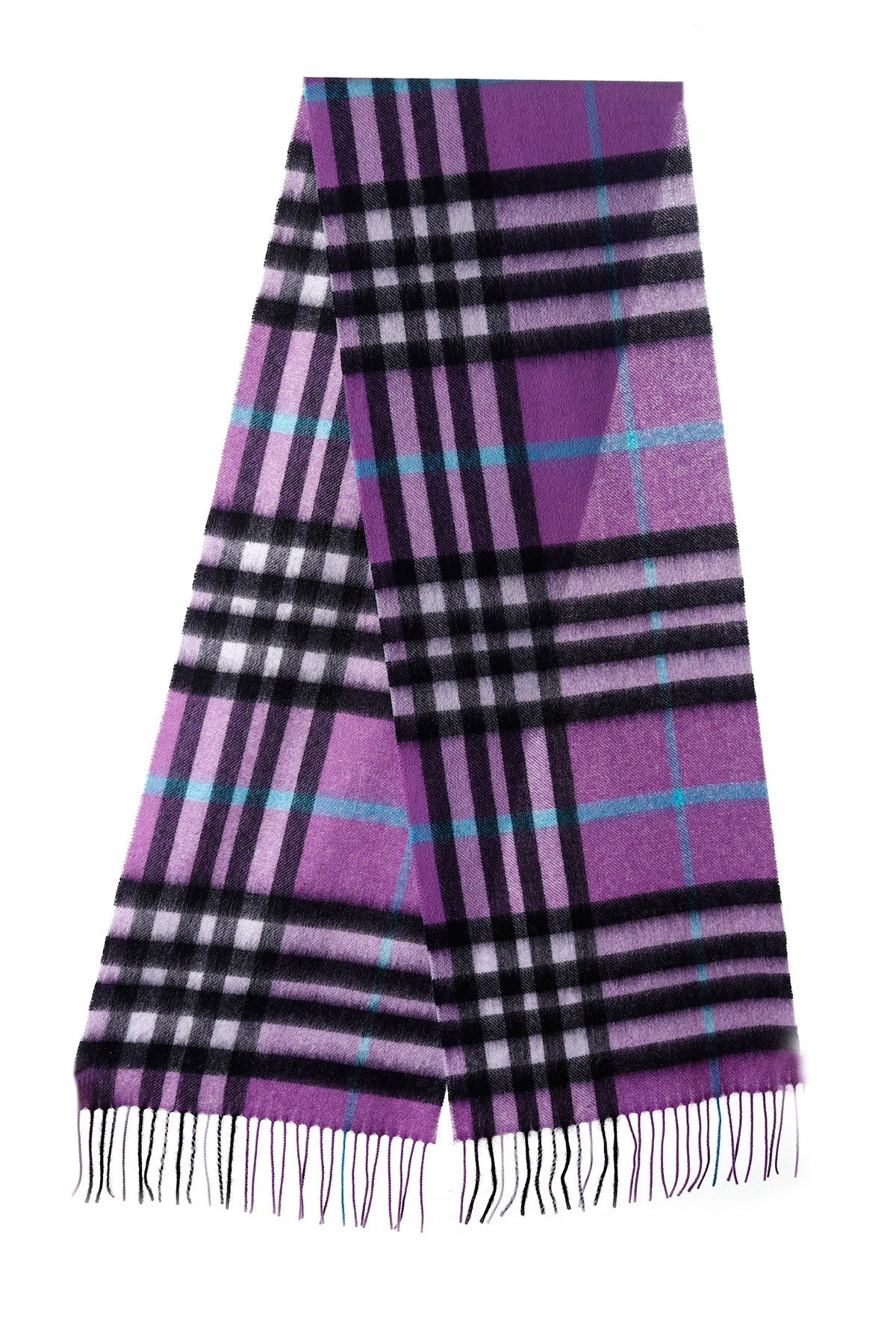 Lucchi Italy 100% Pure Cashmere Scarf DC Classic Lilac